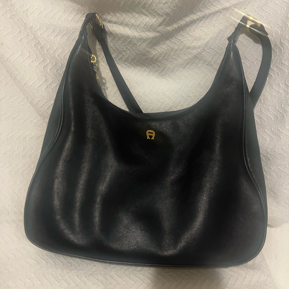 Black Etienne Aigner handbag